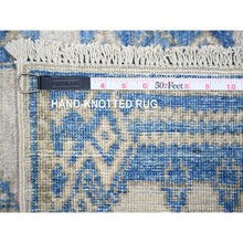 Load image into Gallery viewer, 6&#39;x8&#39;10&quot; Ivory, Fine Peshawar With Intricate Geometric Motifs Natural Dyes, Soft Wool Hand Knotted, Oriental RugFWR445788