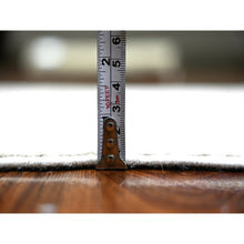 Load image into Gallery viewer, 2&#39;8&quot;x11&#39; White Wash Peshawar With Faded Design, Natural Dyes, Extra Soft Wool, Hand Knotted, Runner Oriental Rug FWR445818