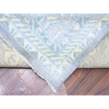 Load image into Gallery viewer, 10&#39;x14&#39;7&quot; Purple Gray, Stone Washed Peshawar With Pomegranate Garden Khotan Design, Vegetable Dyes, Soft Wool Hand Knotted, Oversized Oriental Rug Rug FWR445980