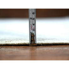 Load image into Gallery viewer, 9&#39;9&quot;x14&#39; Battleship Gray, Soft Wool, White Wash Peshawar With Faded Design, Natural Dyes, Hand Knotted, Oriental Rug FWR446676