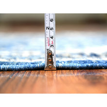 Load image into Gallery viewer, 2&#39;10&quot;x4&#39;8&quot; Boeing Blue, Hand Knotted, Vegetable Dyes, Extra Soft Wool, Peshawar All Over Mahal Design, Xl Runner Oriental Rug FWR446838