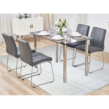 Load image into Gallery viewer, 8&#39;1&quot;x9&#39;5&quot; Pastel Gray, Natural Dyes, Washed Out Peshawar With Faded Colors, High Grade Wool, Hand Knotted, Oriental Rug FWR447450