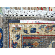 Load image into Gallery viewer, 8&#39;2&quot;x9&#39;9&quot; Dolphin Gray, Hand Knotted, Natural Dyes, Vibrant Wool, Aryana With Ziegler Mahal All Over Colorful Design, Oriental Rug FWR447654