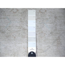 Load image into Gallery viewer, 3&#39;1&quot;x5&#39; Pearl White, Hand Knotted, 100% Wool, Vegetable Dyes, White Wash Peshawar with Faded Design, Oriental Rug FWR447900