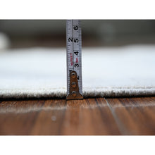 Load image into Gallery viewer, 3&#39;x4&#39;10&quot; Cream Color, Hand Knotted, White Wash Peshawar With Faded Design, Vegetable Dyes, 100% Wool, Oriental Rug FWR447906