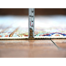 Load image into Gallery viewer, 8&#39;2&quot;x11&#39;10&quot; Blue Gray, Super Kazak Khorjin Design With Colorful Tassels, Hand Knotted, Vibrant Wool, Oriental Rug FWR448056