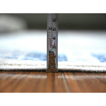 Load image into Gallery viewer, 6&#39;x8&#39;8&quot; Gainsboro Gray, Afghan Kashkuli Gabbeh With Soft Cool Tones, Hand Spun Wool, Fine Weave, Natural Dyes, Hand Knotted, Oriental Rug FWR448152