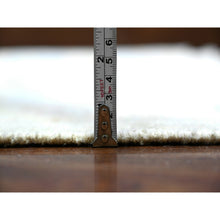 Load image into Gallery viewer, 12&#39;2&quot;x16&#39; Smoky White, Afghan Angora Oushak With All Over Floral Pattern, Hand Knotted, Natural Wool, Oversized Oriental Rug FWR448200