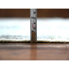 Load image into Gallery viewer, 8&#39;9&quot;x12&#39;1&quot; Misty Gray, Sultani Motif With Tabriz Shah Abbas Flower Design Featuring A Plain Border, 100% Wool, Hand Knotted, Oriental Rug FWR448224