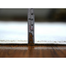 Load image into Gallery viewer, 3&#39;10&quot;x5&#39;7&quot; Pacific Pearl Ivory, Soft And Velvety Wool, White Wash Peshawar With Khotan Design Natural Dyes, Hand Knotted, Oriental Rug FWR448716