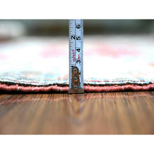 Load image into Gallery viewer, 6&#39;8&quot;x9&#39;10&quot; Sanguine Red, Afghan Super Kazak With Geometric Gul Motifs, Vegetable Dyes, Extra Soft Wool Hand Knotted, Oriental Rug FWR448944