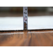 Load image into Gallery viewer, 2&#39;4&quot;x10&#39;2&quot; Ceramic Ivory, Densely Woven, Vegetable Dyes, Washed Out Peshawar With Faded Out, Natural Wool, Hand Knotted, Runner Oriental Rug FWR449244