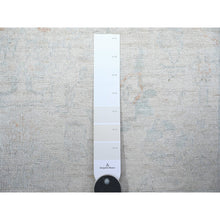 Load image into Gallery viewer, 3&#39;10&quot;x5&#39;8&quot; Lexicon Ivory, White Wash Peshawar with Faded Colors Vegetable Dyes, Soft Organic Wool, Hand Knotted, Oriental Rug FWR449280