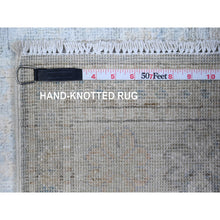 Load image into Gallery viewer, 3&#39;1&quot;x10&#39;1&quot; Rich Red, Worn Wool Hand Knotted, Vintage Persian Serab Cropped Thin Distressed Look, Runner Oriental Rug FWR487116