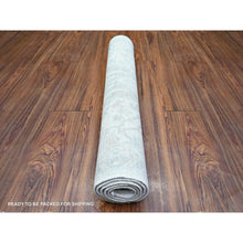 Load image into Gallery viewer, 3&#39;x5&#39; Lexicon Ivory, Extra Soft Wool, Hand Knotted, Natural Dyes Finer Peshawar with All Over Pattern, Oriental Rug FWR449760
