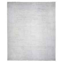 Load image into Gallery viewer, 12&#39;x14&#39;3&quot; Feather White, Hand Knotted Peshawar with Washed Out Faded Design, Natural Dyes, Densely Woven, High Grade Wool, Oversized Oriental Rug FWR449826