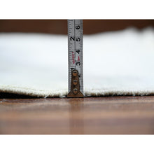 Load image into Gallery viewer, 12&#39;x14&#39;3&quot; Feather White, Hand Knotted Peshawar with Washed Out Faded Design, Natural Dyes, Densely Woven, High Grade Wool, Oversized Oriental Rug FWR449826