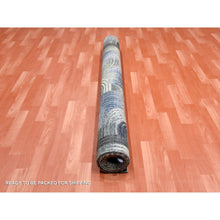 Load image into Gallery viewer, 6&#39;x9&#39; The Intertwined Passage, Hand Knotted, Silk With Textured Wool, Oriental Rug FWR450768