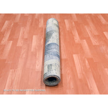 Load image into Gallery viewer, 4&#39;x6&#39;1&quot; THE INTERTWINED PASSAGE, Silk with Textured Wool, Hand Knotted Oriental Rug FWR450786