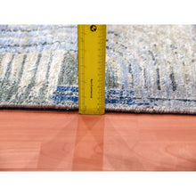 Load image into Gallery viewer, 4&#39;x6&#39;1&quot; THE INTERTWINED PASSAGE, Silk with Textured Wool, Hand Knotted Oriental Rug FWR450786