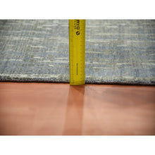 Load image into Gallery viewer, 14&#39;x18&#39;1&quot; Gray and Black Densely Woven Hand Knotted Modern Ombre Design Pure Wool Oversize Oriental RugSh75150 FWR450900