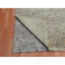 Load image into Gallery viewer, 8&#39;x10&#39;2&quot; Stone Gray, Modern Salt And Pepper Design Thick And Plush, Pure Luxurious Wool  Hand Knotted, Oriental Rug FWR451110