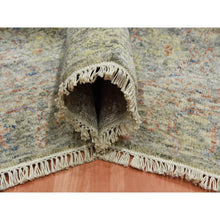 Load image into Gallery viewer, 8&#39;x10&#39;2&quot; Stone Gray, Modern Salt And Pepper Design Thick And Plush, Pure Luxurious Wool  Hand Knotted, Oriental Rug FWR451110