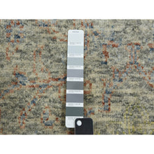 Load image into Gallery viewer, 8&#39;x10&#39;2&quot; Stone Gray, Modern Salt And Pepper Design Thick And Plush, Pure Luxurious Wool  Hand Knotted, Oriental Rug FWR451110