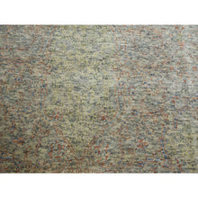 Load image into Gallery viewer, 8&#39;x10&#39;2&quot; Stone Gray, Modern Salt And Pepper Design Thick And Plush, Pure Luxurious Wool  Hand Knotted, Oriental Rug FWR451110