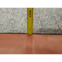 Load image into Gallery viewer, 8&#39;x10&#39;2&quot; Stone Gray, Modern Salt And Pepper Design Thick And Plush, Pure Luxurious Wool  Hand Knotted, Oriental Rug FWR451110
