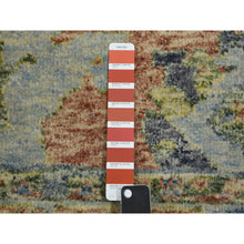 Load image into Gallery viewer, 8&#39;x10&#39; Light Gray, Soft Wool Hand Knotted, Oushak Salt And Pepper Design, Vegetable Dyes Thick And Plush Washed Out, Oriental Rug FWR451116