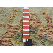 Load image into Gallery viewer, 8&#39;x9&#39;9&quot; Colorful, Oushak Salt And Pepper Design Vegetable Dyes Thick And Plush Washed Out, Pure Wool Hand Knotted, Oriental Rug FWR451128