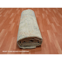Load image into Gallery viewer, 8&#39;x9&#39;9&quot; Colorful, Oushak Salt And Pepper Design Vegetable Dyes Thick And Plush Washed Out, Pure Wool Hand Knotted, Oriental Rug FWR451128