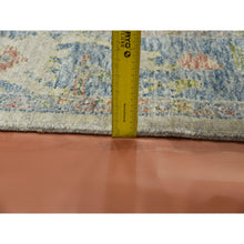 Load image into Gallery viewer, 8&#39;x9&#39;9&quot; Colorful, Oushak Salt And Pepper Design Vegetable Dyes Thick And Plush Washed Out, Pure Wool Hand Knotted, Oriental Rug FWR451128