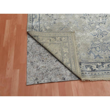 Load image into Gallery viewer, 8&#39;2&quot;x9&#39;10&quot; Light Gray, Oushak All Over Design, Pure Wool Hand Knotted, Oriental Rug FWR451236