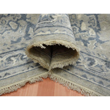 Load image into Gallery viewer, 8&#39;2&quot;x9&#39;10&quot; Light Gray, Oushak All Over Design, Pure Wool Hand Knotted, Oriental Rug FWR451236