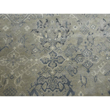 Load image into Gallery viewer, 8&#39;2&quot;x9&#39;10&quot; Light Gray, Oushak All Over Design, Pure Wool Hand Knotted, Oriental Rug FWR451236