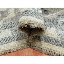 Load image into Gallery viewer, 8&#39;2&quot;x10&#39;5&quot; Ivory, 100% Wool Anatolian Design Oushak, Hand Knotted Oriental Rug FWR451242