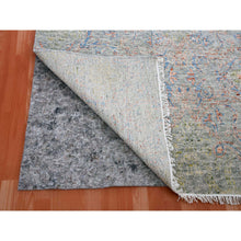 Load image into Gallery viewer, 9&#39;1&quot;x12&#39;1&quot; Gray Goose, Vegetable Dyes, Oushak Influence With Salt And Pepper Motif, 100% Wool, Oriental Rug FWR451818