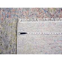 Load image into Gallery viewer, 9&#39;1&quot;x12&#39;1&quot; Gray Goose, Vegetable Dyes, Oushak Influence With Salt And Pepper Motif, 100% Wool, Oriental Rug FWR451818