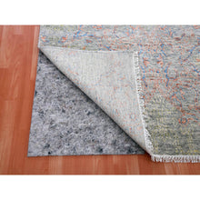 Load image into Gallery viewer, 9&#39;x11&#39;10&quot; Gray Goose, Oushak Influence With Salt And Pepper Motif, Natural Dyes, Pure Wool, Oriental Rug FWR451830