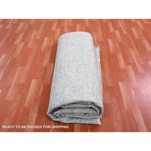 Load image into Gallery viewer, 9&#39;x11&#39;10&quot; Gray Goose, Oushak Influence With Salt And Pepper Motif, Natural Dyes, Pure Wool, Oriental Rug FWR451830