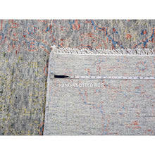 Load image into Gallery viewer, 9&#39;x11&#39;10&quot; Gray Goose, Oushak Influence With Salt And Pepper Motif, Natural Dyes, Pure Wool, Oriental Rug FWR451830