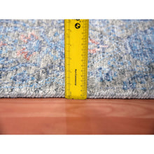 Load image into Gallery viewer, 9&#39;x12&#39;4&quot; Storm Gray, Natural Dyes, Tone On Tone, Obscured And Subtle Motif, Organic Wool, Hand Knotted, Soft Pile, Oriental Rug FWR451836