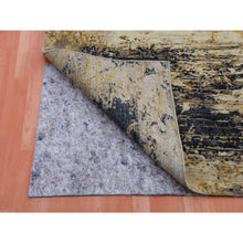 Load image into Gallery viewer, 9&#39;x12&#39;1&quot; Casabianca Beige And Harvest Gold, Antique Chinese Inspired, Dragon Design, Organic Wool, Hand Knotted, Oriental Rug FWR452604