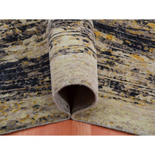 Load image into Gallery viewer, 9&#39;x12&#39;1&quot; Casabianca Beige And Harvest Gold, Antique Chinese Inspired, Dragon Design, Organic Wool, Hand Knotted, Oriental Rug FWR452604