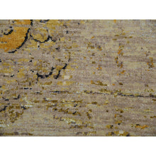 Load image into Gallery viewer, 9&#39;x12&#39;1&quot; Casabianca Beige And Harvest Gold, Antique Chinese Inspired, Dragon Design, Organic Wool, Hand Knotted, Oriental Rug FWR452604