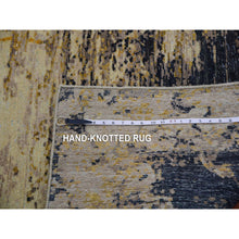 Load image into Gallery viewer, 9&#39;x12&#39;1&quot; Casabianca Beige And Harvest Gold, Antique Chinese Inspired, Dragon Design, Organic Wool, Hand Knotted, Oriental Rug FWR452604