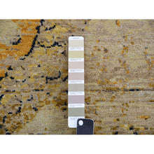 Load image into Gallery viewer, 8&#39;x10&#39;4&quot; Cosmic Latte Beige, Natural Wool, Antique Chinese Inspired Dragon Design, Hand Knotted, Oriental Rug FWR452610