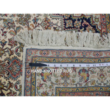 Load image into Gallery viewer, 3&#39;x5&#39; Alabaster White, Lori Buft Gabbeh Plain Design, Thick and Plush, Pure Persian Wool, Soft to The Touch, Oriental Hand Knotted Rug FWR542424
